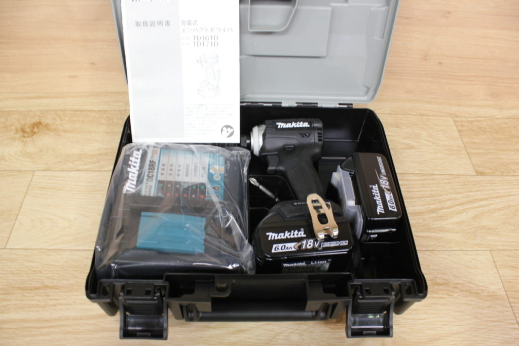 工具買取 makita マキタ 充電式インパクトドライバ TD171DRGX ブラック 18V 6.0Ah | 総合買取サービス イープラス